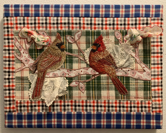 Two Red Cardinals