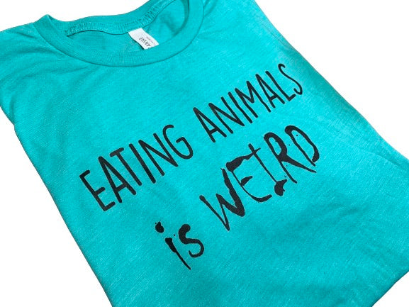 Eating animals is weird