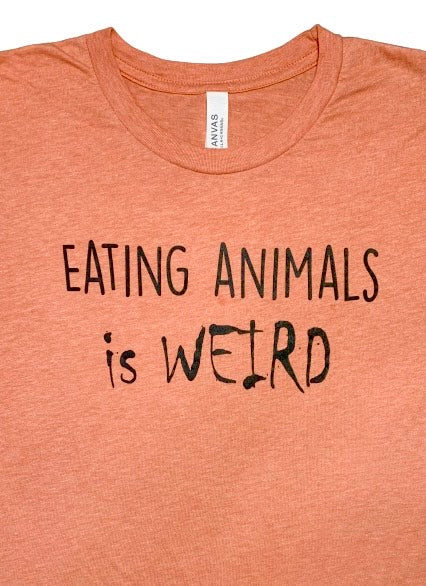 Eating animals is weird